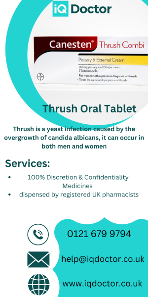 thrush oral tablet